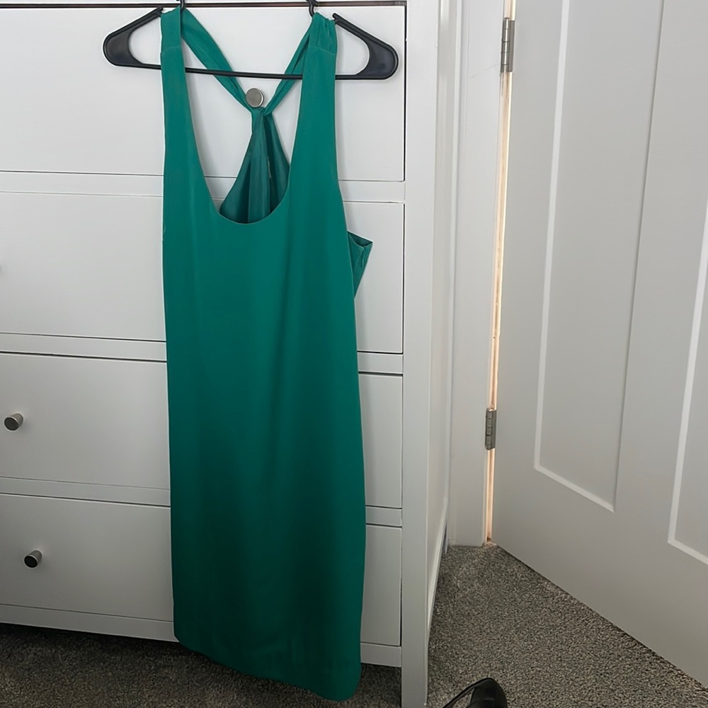 J. Crew green dress